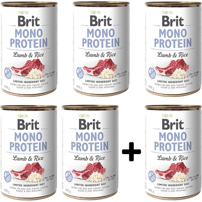 Brit Mono Protein Lamb & Rice 400 g