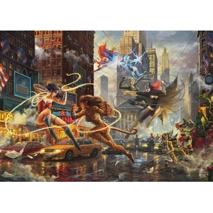 Schmidt Spiele - Puzzle Kinkade: Women of DC Comics - 1 000 piese