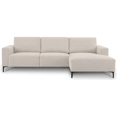 Scandic Бежов шенилов ъглов диван (десен ъгъл) Fabian - Scandic (19174SN ENT8)