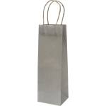 EUROCOM Подаръчна торбичка Eco Bottle, 10x36x10cm, сребриста (25405-А-СРЕБРИСТ)