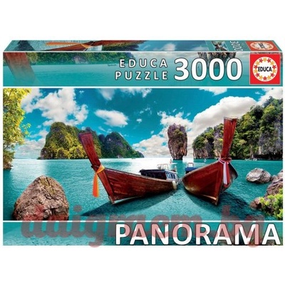 Educa Пъзел educa 18581 - 3000 части - Пукет, Тайланд - Панорама (edu18581)