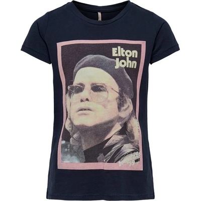 ONLY Elton John Printed Tee Navy - 158-164