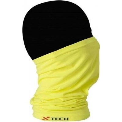 X TECH Funkční šátek (Bufka) X-Tube -15 + 15 ° C žlutá XTECH neónová-žlutá