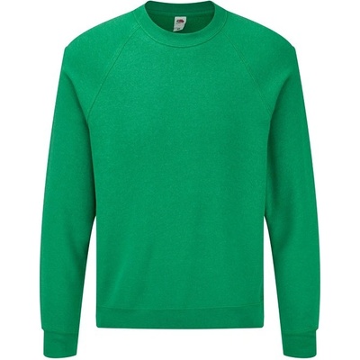 Classic Raglan sweat Vintage heather navy Retro heather green