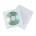 GPV Плик за CD диск с прозорец Бял, 124x124 mm, лепило 50 бр