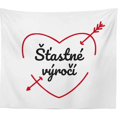 Sablio Deka Šťastné výročí 150x120