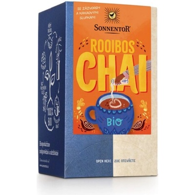 Sonnentor Chai ohnivý Rooibos bio 32,4 g