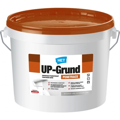 HET UP-GRUND Velikost: HET UP- Grund pigmentovaná penetrace 12 kg – Sleviste.cz