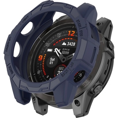 VSETKONAMOBIL 74090 TPU HALF COVER Kryt pre Garmin Fenix 7X / 7X Pro tmavomodrý