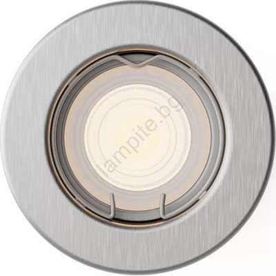 Philips - Вградено осветително тяло PERIDOT 1xGU10/7W/230V сребристо (P7277)