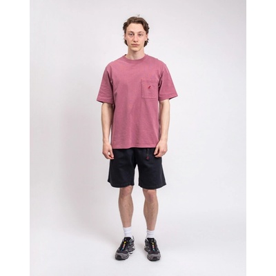 Gramicci One Point Tee Pigment Dyed Red pigment