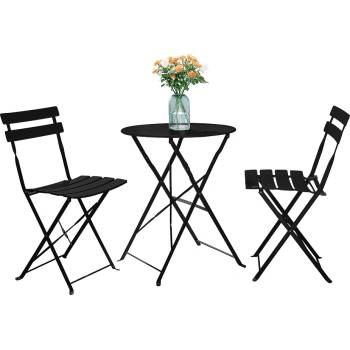 Градински комплект 1+2 obax черен