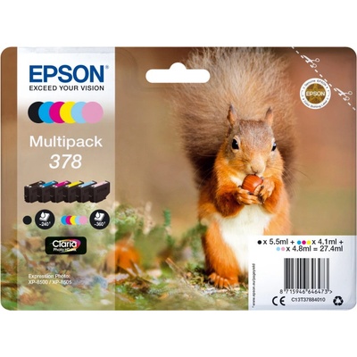 Epson Мастилница Epson Tinte C13T37884010 Nr. 378 Multipack BKYCMHMHC, черно и цветно (C13T37884010)