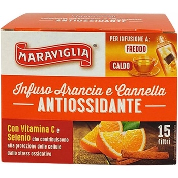 Maraviglia Antiossidante чай от портокал и канела антиоксидант кутия 15 пакетчета