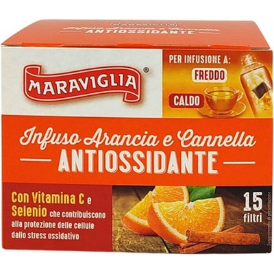 Maraviglia Antiossidante чай от портокал и канела антиоксидант кутия 15 пакетчета
