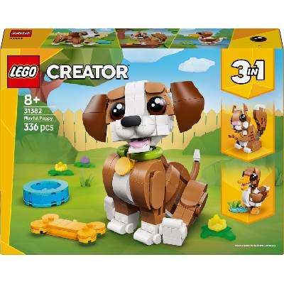 Конструктор LEGO Creator 3 в 1 - Сладки животни: игриво кученце (31382) (31382)