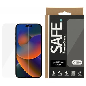 Panzer Стъклен протектор Safe за Apple iPhone 14 Plus/13 Pro Max, UWF- Черен
