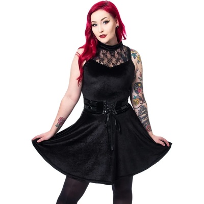 Poizen industries Дамска рокля Взета с Индустрии - АЛИСА - ЧЕРЕН - poi835