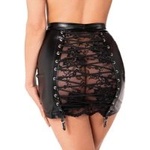 Noir handmade F341 Корсетна мини пола - M (P25258)