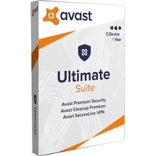 AVAST ULTIMATE 5 lic. 12 mes.