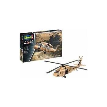 Revell Sikorsky UH-60 černá Hawk Plastic ModelKit 04976 1:72