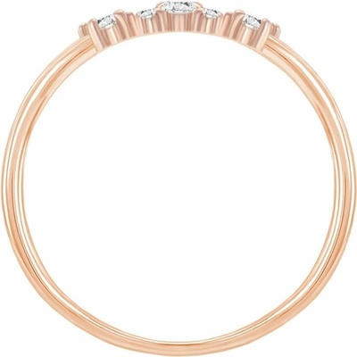 Eppi Zlatý zásnubní prsten s diamanty Blanka R40860