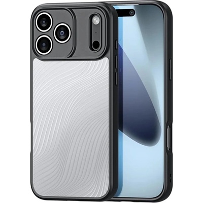Dux Ducis iPhone 17 Pro Max DUX DUCIS AIMO силиконов протектор за телефон, удароустойчив, вълнообразен, ЧЕРЕН GP-173294 (GP-173294)