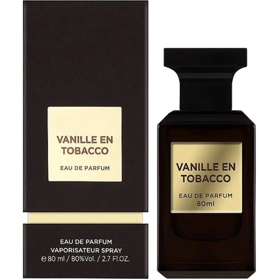 Fragrance World Vanille En Tobacco EDP 80ml - Парфюмна вода за жени и мъже