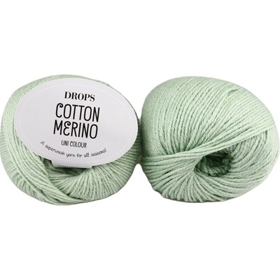 Drops Cotton Merino 32 pistáciová zmrzlina