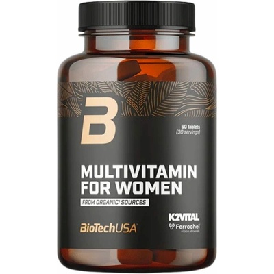 BioTechUSA Multivitamin For Women from organic sources 60 tablet