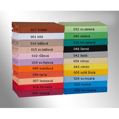 Brotex froté prostěradlo tmavě fialové 200x200