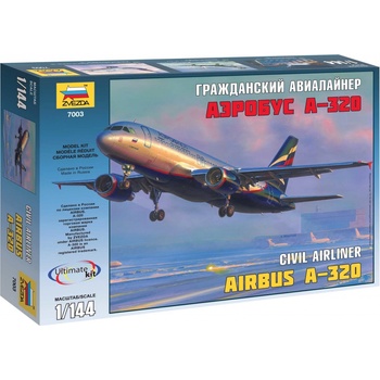 Zvezda Model Kit Airbus A 7003 3201:144