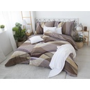 Xpose bavlna obliečky AGNES hnedé 140x220 70x90