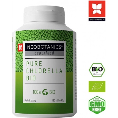 Neobotanics Premium BIO Pure chlorella 180 tabliet