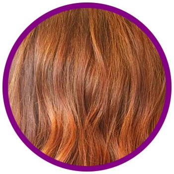 Cosmetikabio barva na vlasy kaštanově červená 100 g