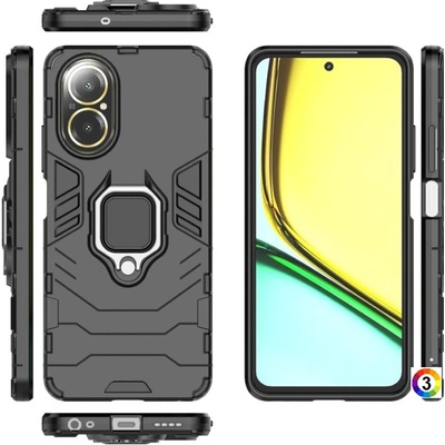 realme C67 4G Удароустойчив Ring Holder Калъф и Протектор