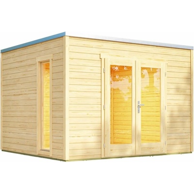 WEKA Dřevěný zahradní domek P 285 3 x 2,5 m – Hledejceny.cz