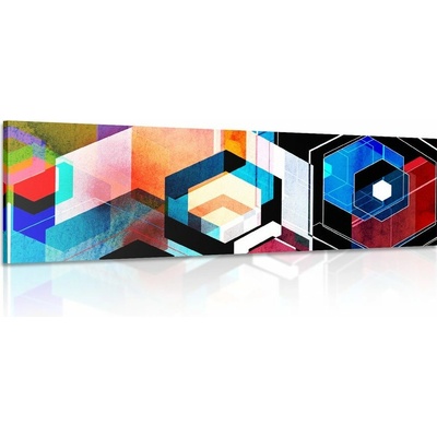 Obraz futuristická geometria
