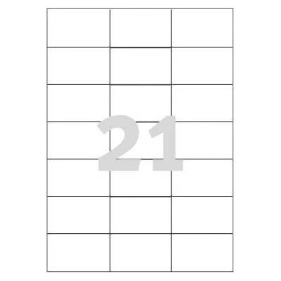 Avery-Zweckform 3652 70 x 42.3 mm papier biela 2100 ks trvalé univerzálne etikety atrament, laser, kópie; 3652