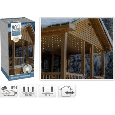 Euro Habitat LED rampouch osvětlení 1,7m 90 LED Teplá bílá