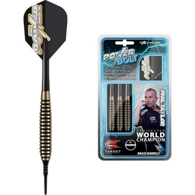 Soft Target Phil Taylor Power Bolt Brass 18g