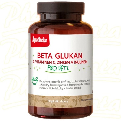 Apotheke Beta glukan pro děti 120 tobolek – Zbozi.Blesk.cz