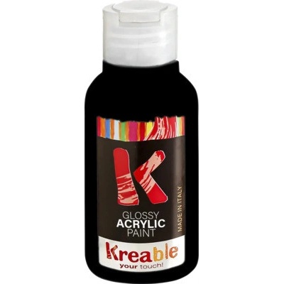 Akrylová barva 100 ml černá