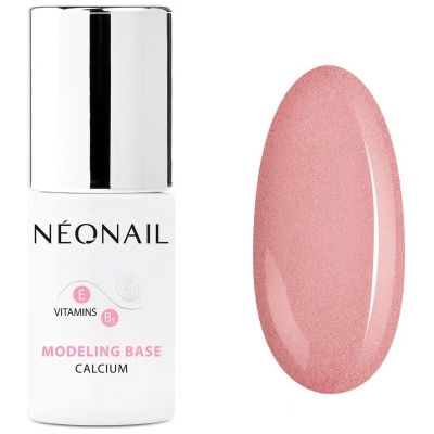 Neonail modelovacia báza Calcium Bubbly Pink 7,2 ml