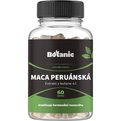 Botanic Maca peruánska prášok z koreňa BIO 60 kapsúl