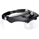 Verk 09015 Náhlavní lupa s LED osvětlením 1,2x 1,8x 2,5x 3,5x