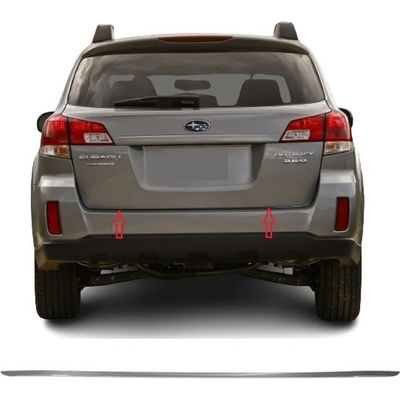 Nerez lišta spodnej hrany kufra Subaru Outback 2010-2015