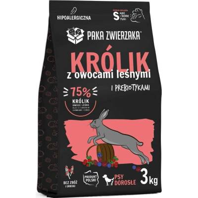 Paka Zwierzaka Rabbit with forest fruits S Mono 3 kg