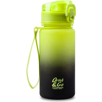 COOLPACK Бутилка за вода COOLPACK - Brisk 400 мл - Gradient Lemon
