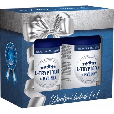 Pharma Activ L-Tryptofan + bylinky tobolky 100+100 dárkové balení 1+1